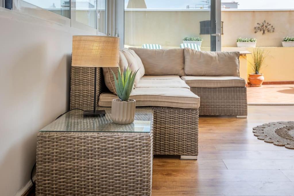 Fabuloso Atico, Con Amplia Terraza El Medano  Ngoại thất bức ảnh
